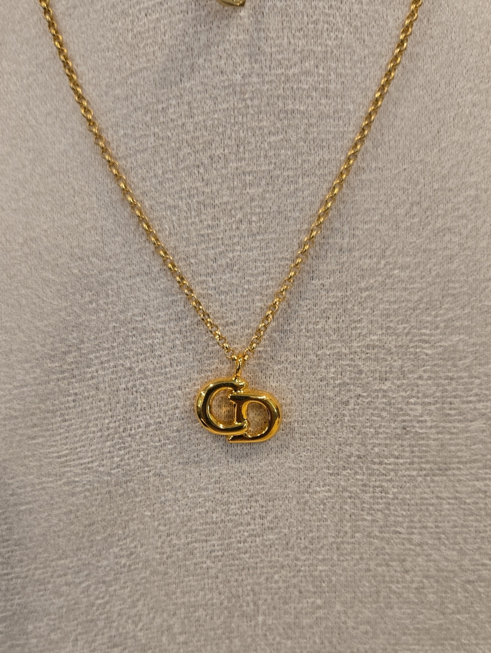 #132 - Christian Dior Necklace Gold_Plated